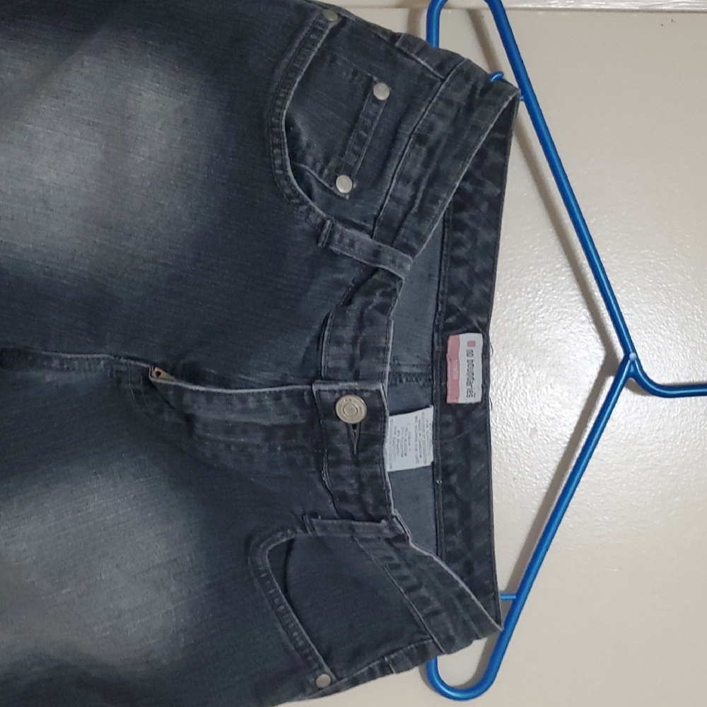 Gray/black Denim Jeans